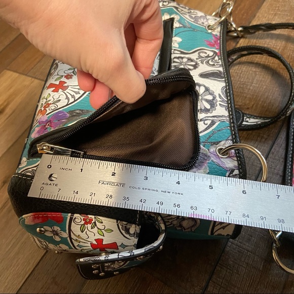 Concealed Carry Sugar Skull Purse - Picture 15 of 16